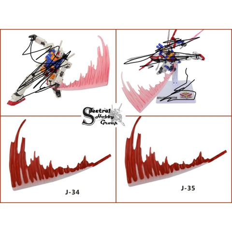 Hiệu ứng Beam Saber Effect các màu cho mô hình gundam MG RG HG