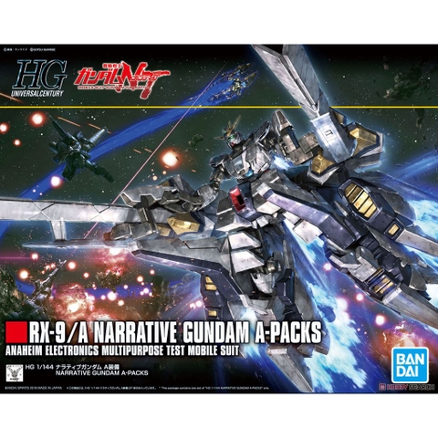 Mô hình lắp ráp HG 1/144 Narrative Gundam A-Packs RX9/A HGUC BANDAI