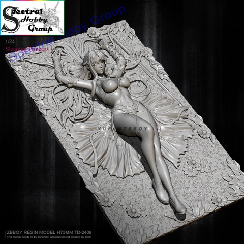 Mô hình nhựa Resin 75mm Princess Nightmare TD2409