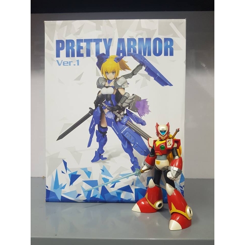 Mô hình lắp ghép Pretty Armor Girl ver 01 Blue - PA model