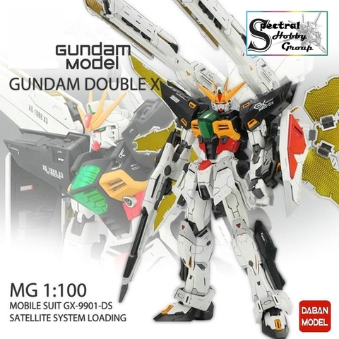 Mô hình lắp ráp MG 1/100 8803 Gundam DX Double X Daban