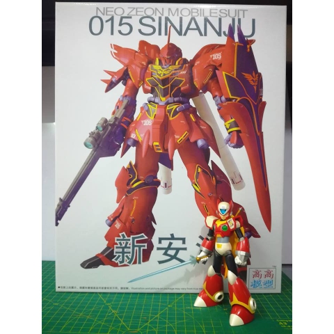 Mô hình lắp ráp MG 1/100 MSN-06S Sinanju 015 tthongli