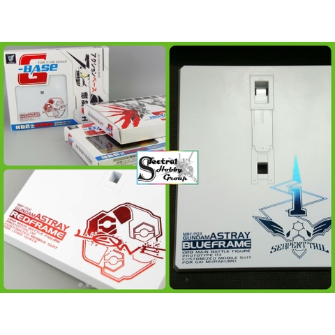 Đế giá đỡ mô hình Action base 1/100 MG HG RG ver MB Gundam Astray Red Blue Frame