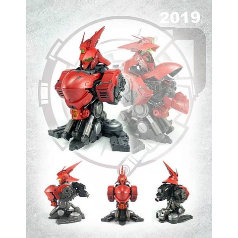 Mô hình lắp ráp 1/35 Head Bust Sazabi MSN 004 gundam NOAH