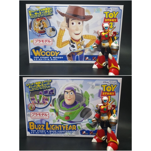 Mô hình lắp ráp Toy Story 4 Woody Buzz Lightyear Disney Pixar - Bandai