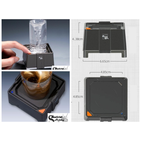 Dụng cụ Alchemy Máy lắc ngoáy sơn từ tính 3 tốc độ MS001 Portable Magnetic Paint Stirrer mixer