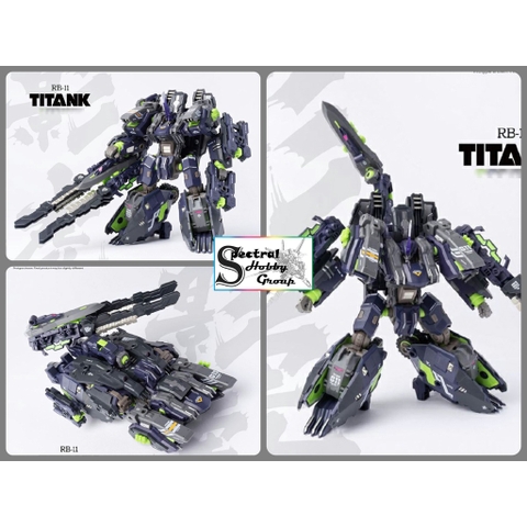 Mô hình ráp sẵn Robot mecha RB-11 shadow tiger Titank RB11 Figure Action Nuclear honesty