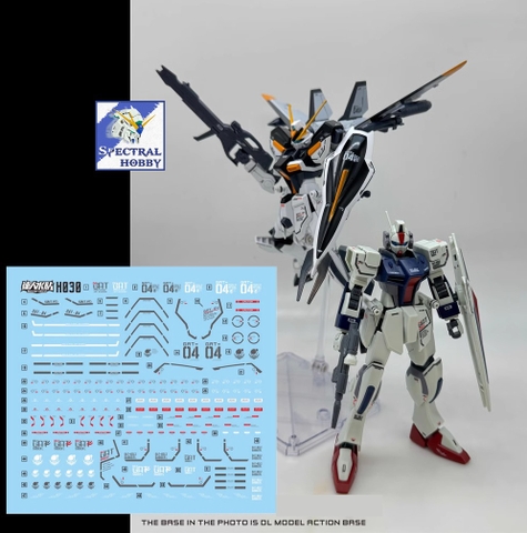 Decal dán mô hình WINDAM / DAGGER các loại MG HG - Water sticker