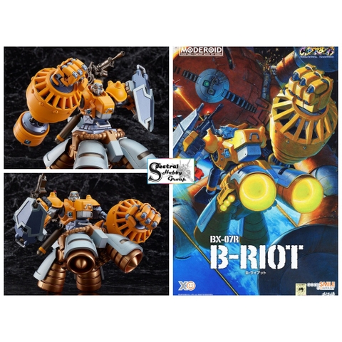 Mô hình lắp ráp GSC BX-07R MODEROID Armor Battle Mecha Warrior RIOT Raiz - Good Smile Company