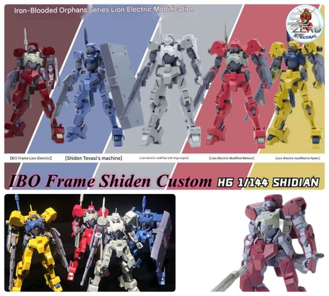 Mô hình lắp ráp HG 1/144 IBO Frame Shiden custom - Shidian