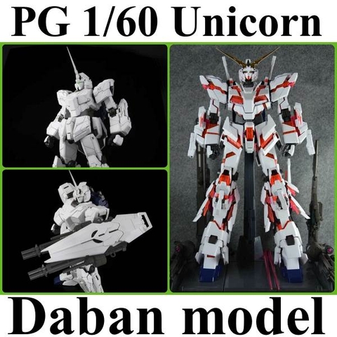 Mô hình lắp ráp PG 1/60 Unicorn gundam RX-0 Daban model