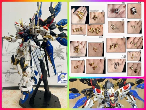 Metal part thay thế cho MGEX Strike Freedom Bandai Changlong KO