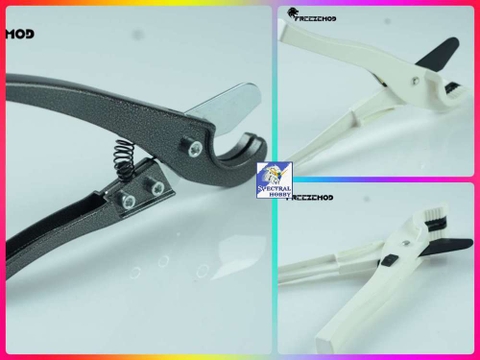 Kìm cắt ống tản nhiệt nước scissors cut PVC tube silicone tube