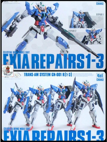 Mô hình lắp ráp MG 1/100 Exia 4in1 Dragon momoko MMK, Hobby Star
