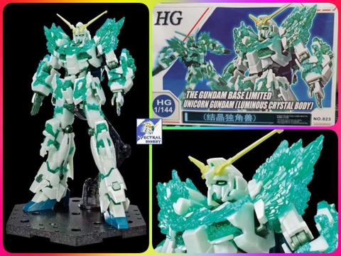 Mô hình lắp ráp HG 1/144 Gundam Unicorn Luminous Crystal Body - XD 823 Gaogao model
