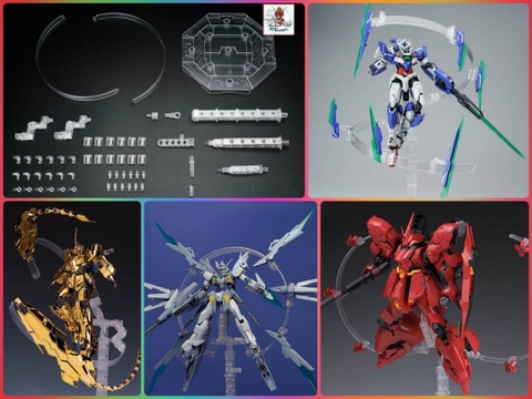 Giá đỡ mô hình Action Base EW RG HG 1/144 Funnel Floating Ring Bracket Display Stand