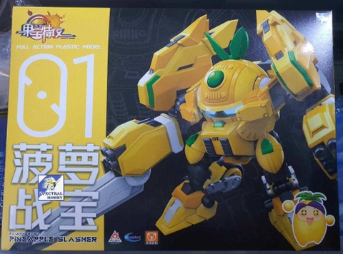 Mô hình lắp ráp Robo Trái cây Dứa Thơm giác đấu Fruity robo Pineapple slasher