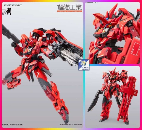 Mô hình lắp ráp Super Robot Heroes Ext-GS/EA2 Estailev Cassowary Orange Cat Industry