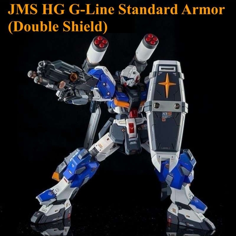 Mô hình lắp ráp HG 1/144 RX-81ST G-Line Standard Armor double shield - JMS model