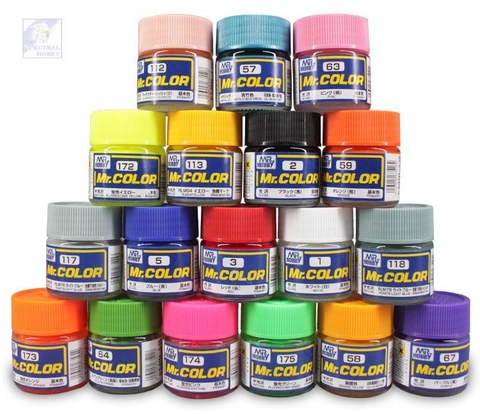 Sơn mô hình Mr.HOBBY C color series lacquer paint basic color màu cơ bản