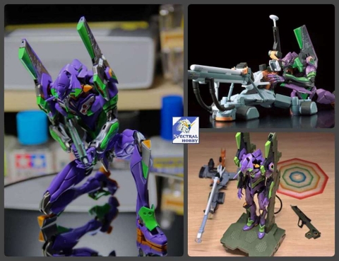 Mô hình lắp ráp EVA RG EVA01 Evangelion Type Unit 01 Deluxe edition MAIGAO Model