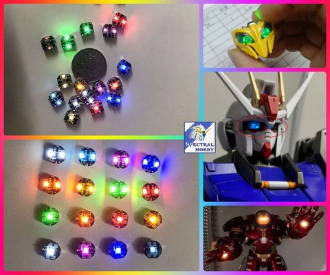 Led từ tính custom độ mô hình, gundam, figure 3 mode Magnetic control light LED 9.2*5.5mm