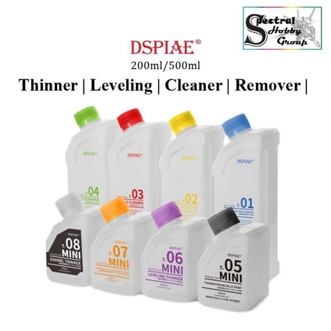 Dung môi pha sơn mô hình DSPIAE Thinner MINI Leveling | Cleaner | Remover vệ sinh tẩy sơn paint lacquer color