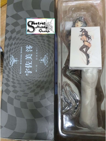 Mô hình tĩnh Xinhao 1/4 MIO USAMI Bunny Sisters Work girl - Chất lượng cao