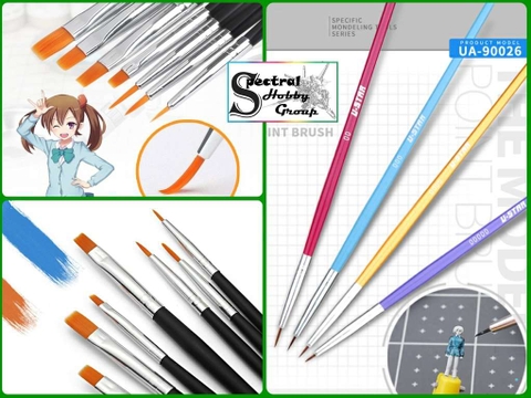 Bút lông cọ vẽ mô hình USTAR pen draw brush hobby tool series