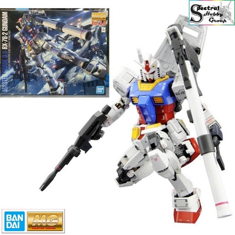 Mô hình lắp ráp MG 1/100 RX-78-2 Gundam Ver 3.0 RX78 BANDAI