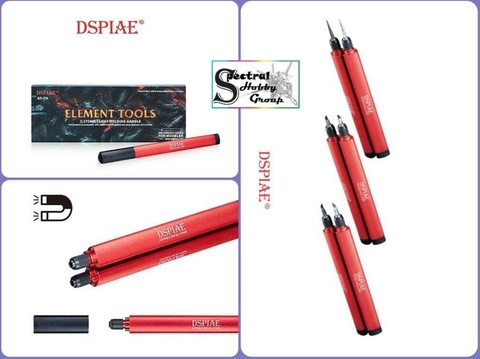 Dụng cụ mô hình Dspiae AT-TH Cán giữ mũi chisel khoan đa năng holder handle