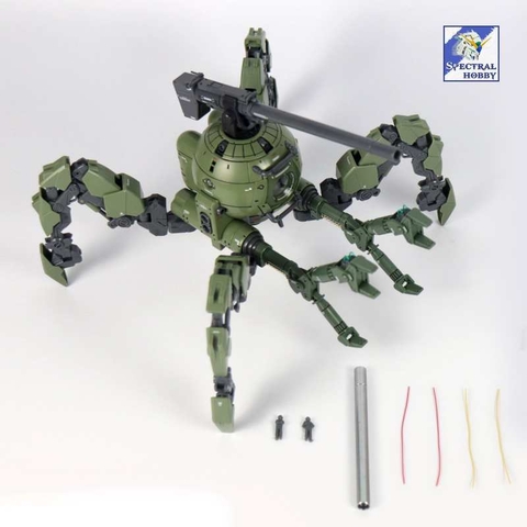 Mô hình lắp ráp MG 1/100 POLYPODBALL Green Land Warfare Iron Polypod Ball RB-79PP