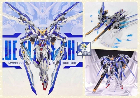 Mô hình lắp ráp ZZA MG 1/100 Blue Flame CH-01 xương kim loại metal alloy skeleton