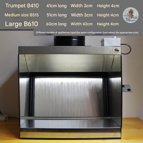 Hộp hút mùi sơn GT Model Water curtain box model painted