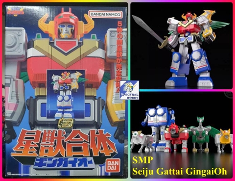 Mô hình lắp ráp SMP Seiju Gattai GingaiOh - Shokugan Modeling Project Bandai