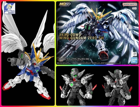 Mô hình lắp ráp MGSD Wing Gundam Zero Custom EW - bandai