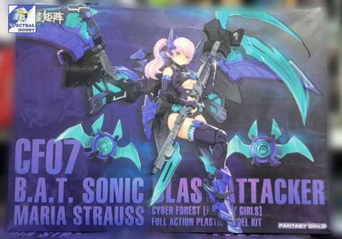 Mô hình lắp ráp Nuke Matrix CF07 CYBER FOREST BAT SONIC BLAST ATTACKER MARIA STRAUSS Fantasy Girls