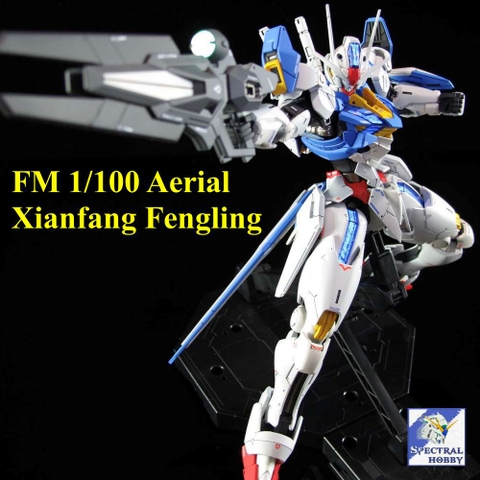 Mô hinh lắp ráp FM 1/100 Gundam Aerial Fighter Xianfang Fengling