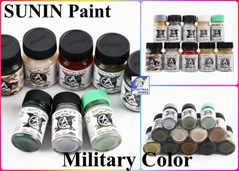 Sơn mô hình SUNIN màu quân sự Military Color JXF series paint lacquer