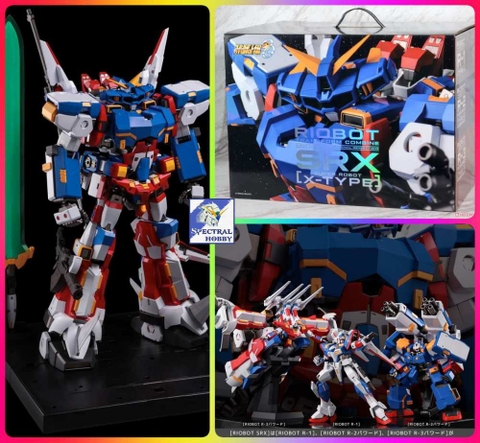 Mô hình RIOBOT Super Robot Wars OG Henkei Gattai SRX R-1 R-2 R-3 team