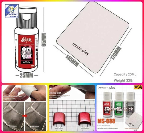 Compound đánh bóng mô hình MS088 multipurpose surface scratch repair liquid polishing grinding