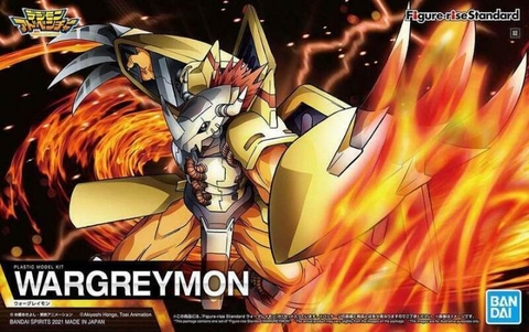 Mô hình lắp ráp Figure Rise Standard WarGreymon DIGIMON - BANDAI
