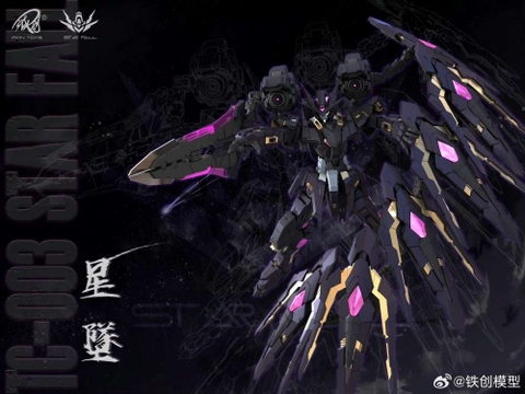 Mô hình lắp ráp Iron Toys MG 1/100 TC-003 Star Fall Metal Frame Alloy Skeleton