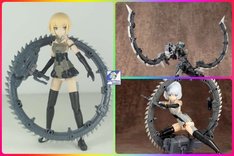 PHụ kiện mô hình MSG Heavy Weapon Unit MH13 Ring Chain Saw cho figure, gundam (không kèm figure)