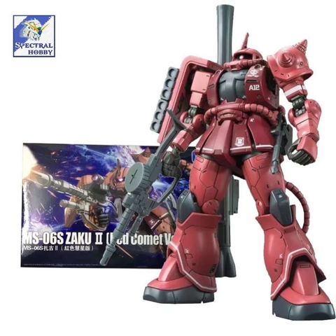 Mô hình lắp ráp HG 1/144 Zaku II MS-06S Red Comet 024 Gaogao DUIJUE