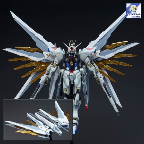 Mô hình lắp ráp Proud Defender cho MG Strike Freedom / 8802 White Slash Flying Backpack