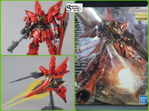 Mô hình lắp ráp MG 1/100 Sinanju ver OVA MSN-06S Bandai