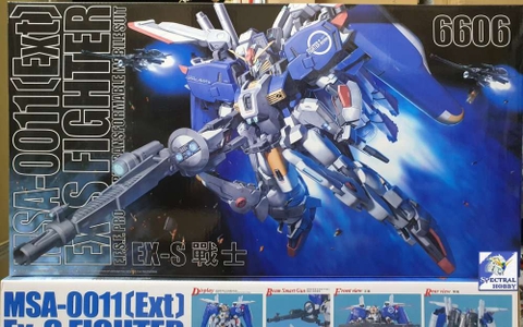 Mô hình lắp ráp MG 1/100 Fighter EX-S MSA-0011 gundam 6606 daban (Double armor)