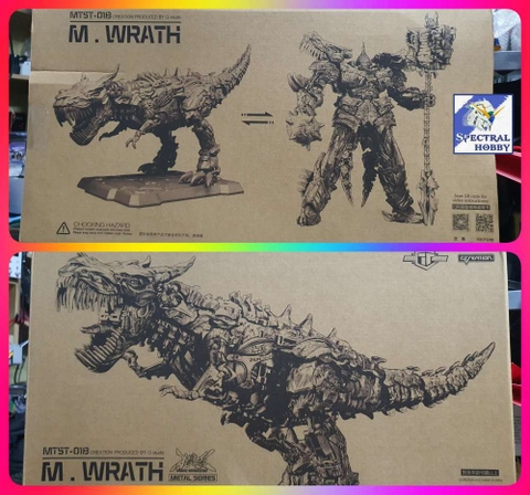 Mô hình Transformer G-creation Grimlock MTST-01B Wrath Robot dinosaur Action Figure