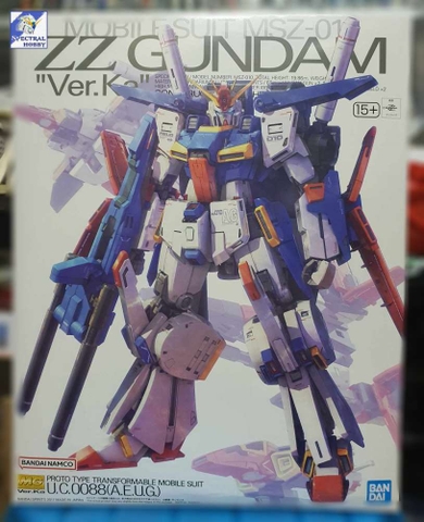 Mô hình lắp ráp MG 1/100 MSZ-010 ZZ Gundam Ver.Ka bandai